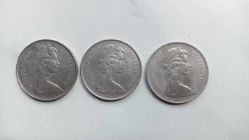Monety Wielka Brytania - Elżbieta II - 1969
