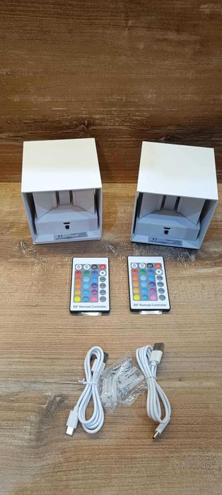 NOWE Lampy LED ścienna sterowane pilotem 2szt w zestawie