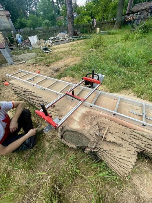 Корчевание пней, рубаем дрова, распил на чурки, распил на доски, слеб