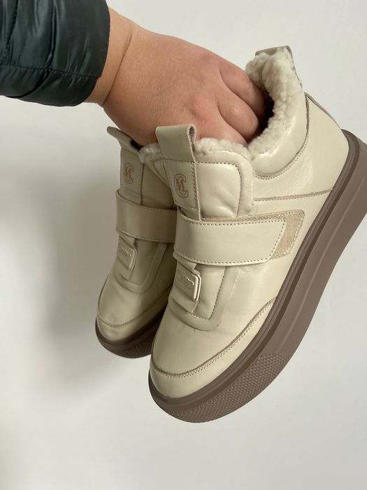 Зимові жіночі ботинки/сапожки