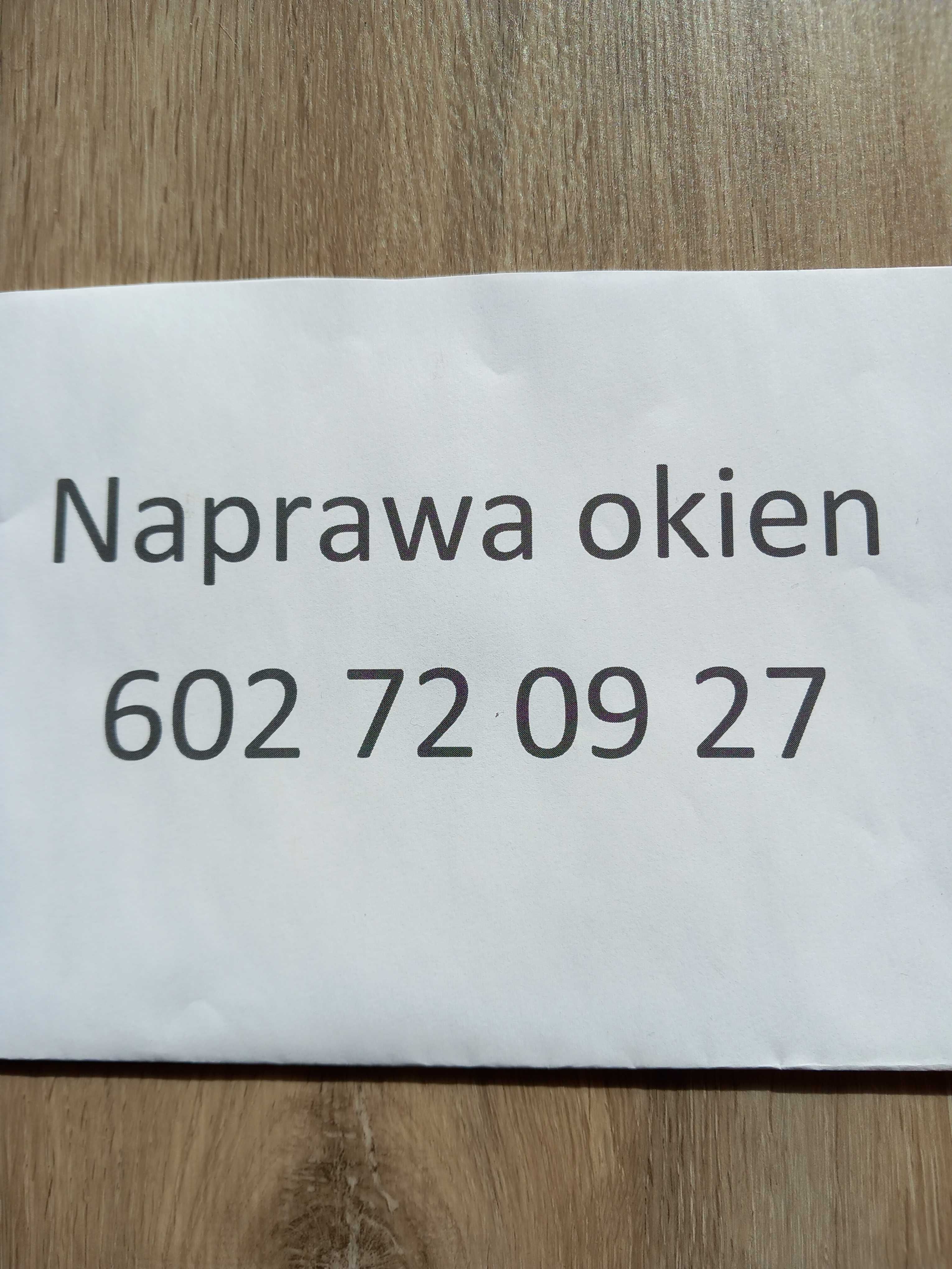 Serwis naprawa okien, drzwi oraz rolet, uszczelnianie okien Bydgoszcz.