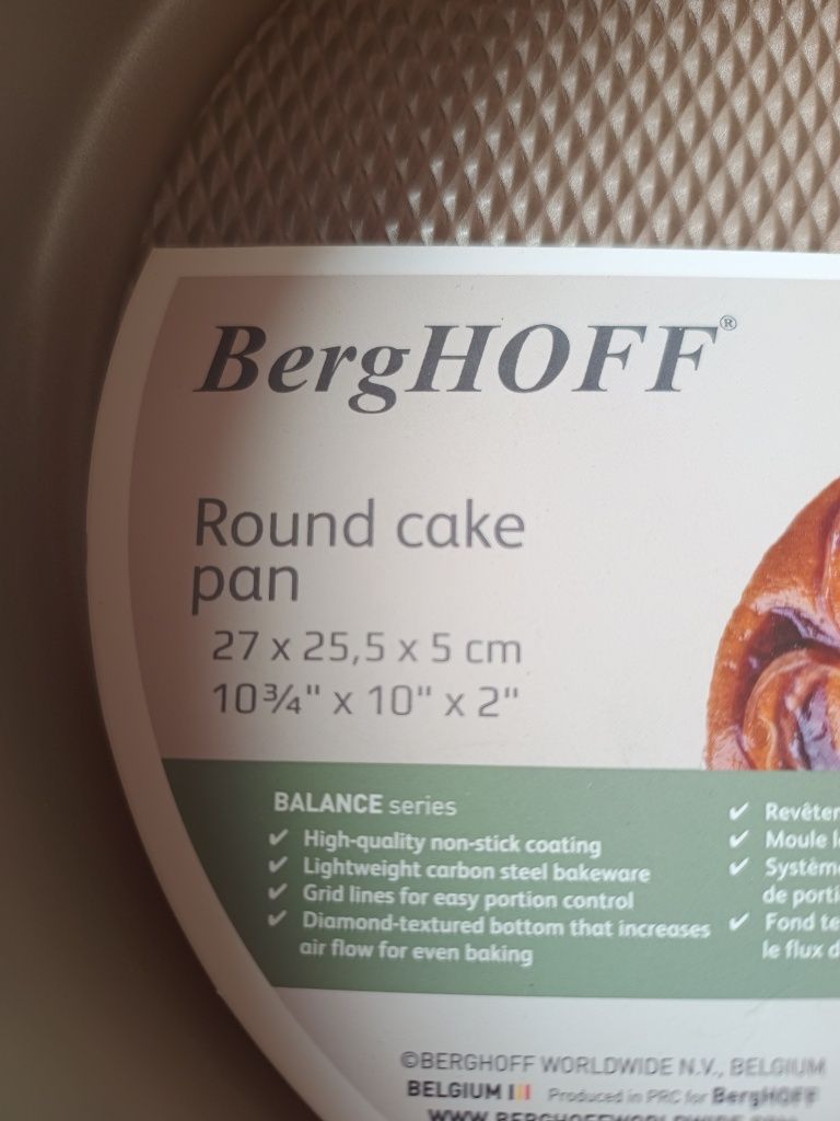Blaszka firmy Berghoff