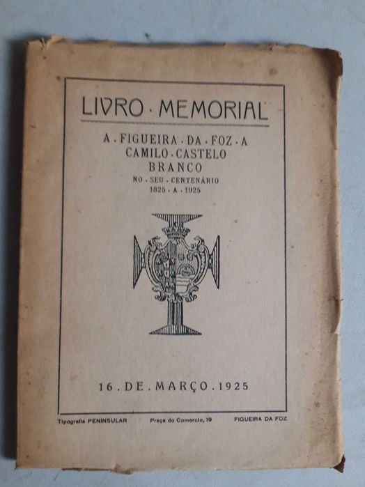 Livro P-FF - A Figueira da Foz a Camilo Castelo Branco
