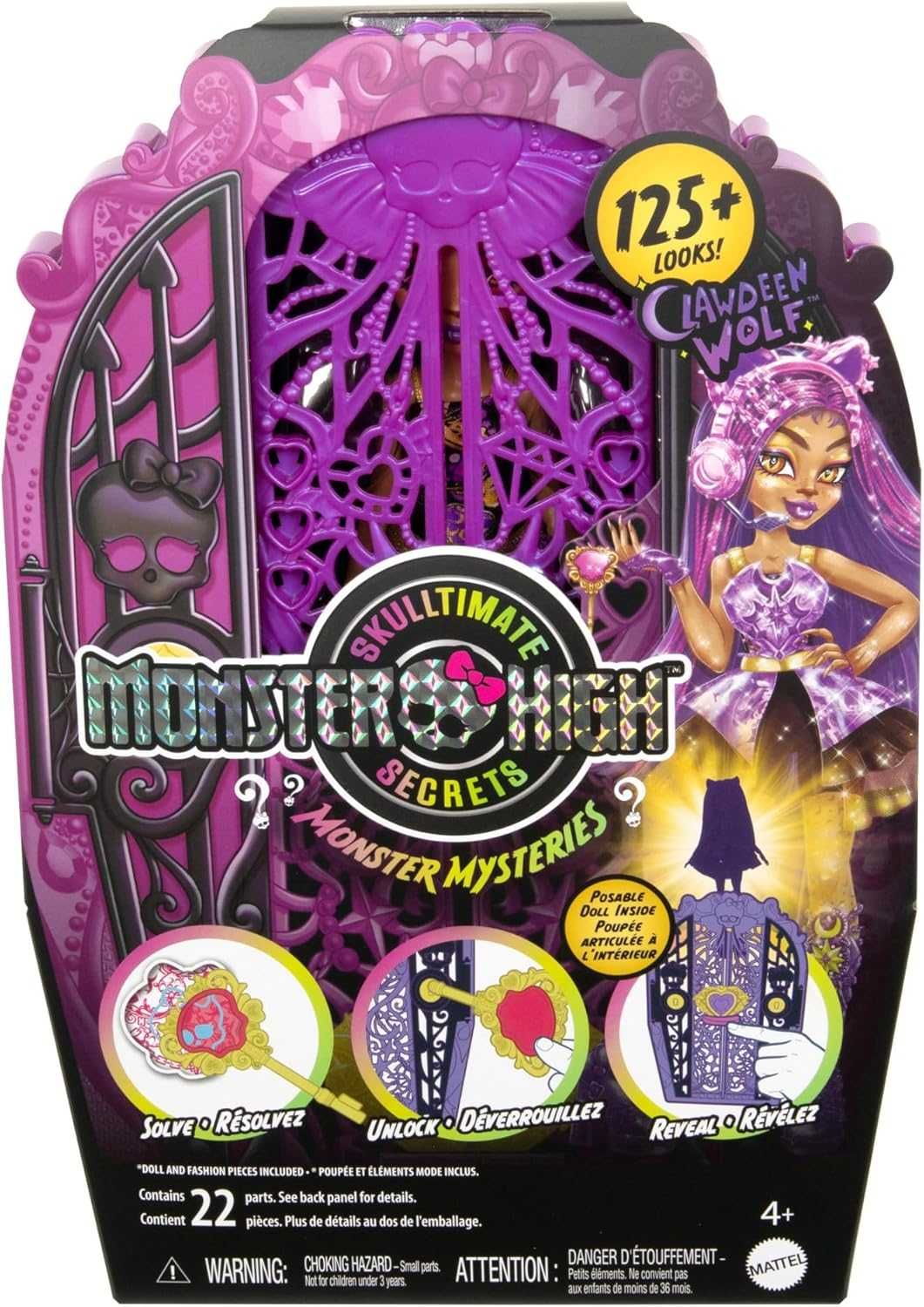 Лялька Монстер Хай Клодін Вульф HXH85 Monster High Таємниці монстрів