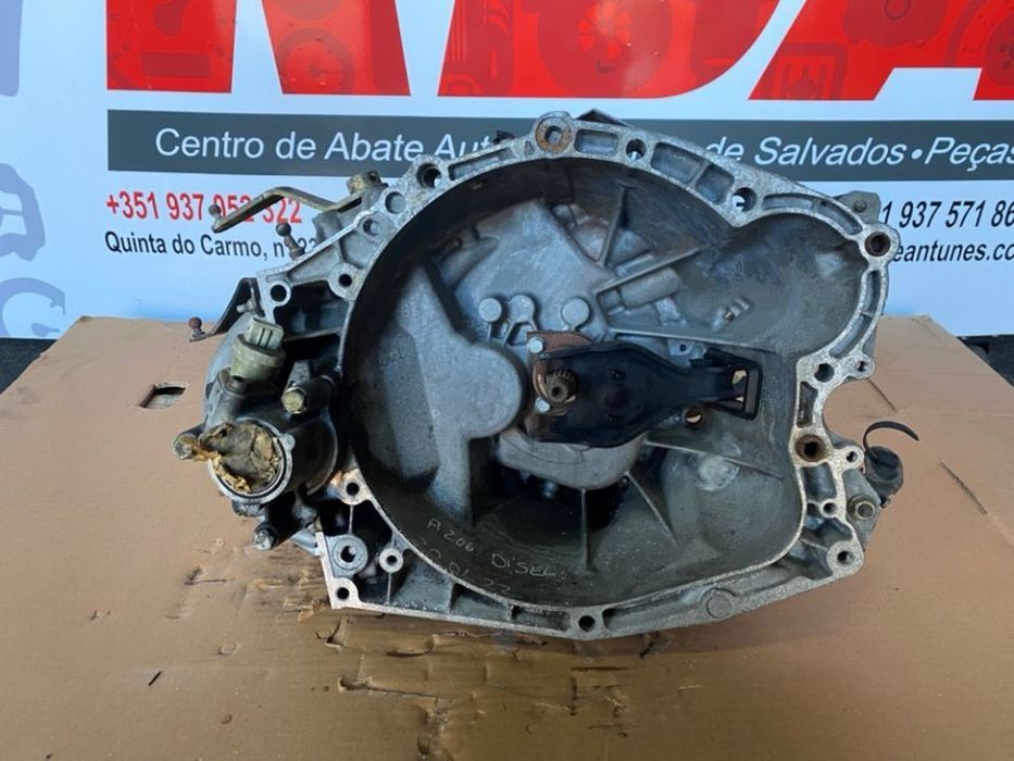 CV10 Caixa de velocidades Peugeot 206 1.9D Ref- 20DL22