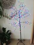 Drzewko LED 150cm kolorowe