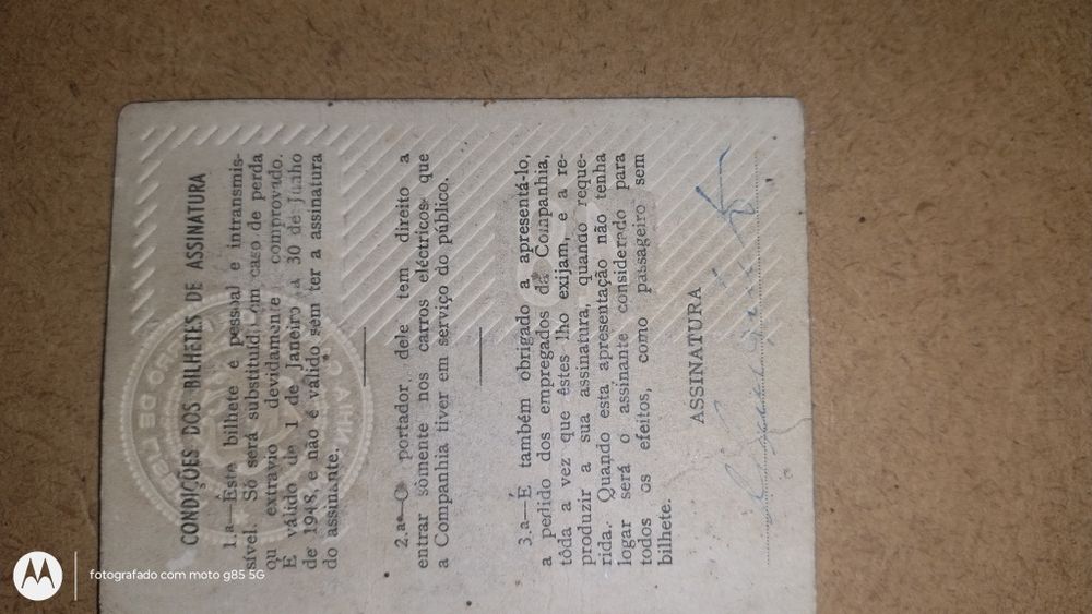 Passe da carris 1948