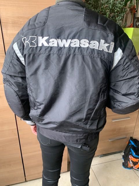 Kurtka motocyklowa KAWASAKI S 46 Scotchlite 3M NOWA podpinka