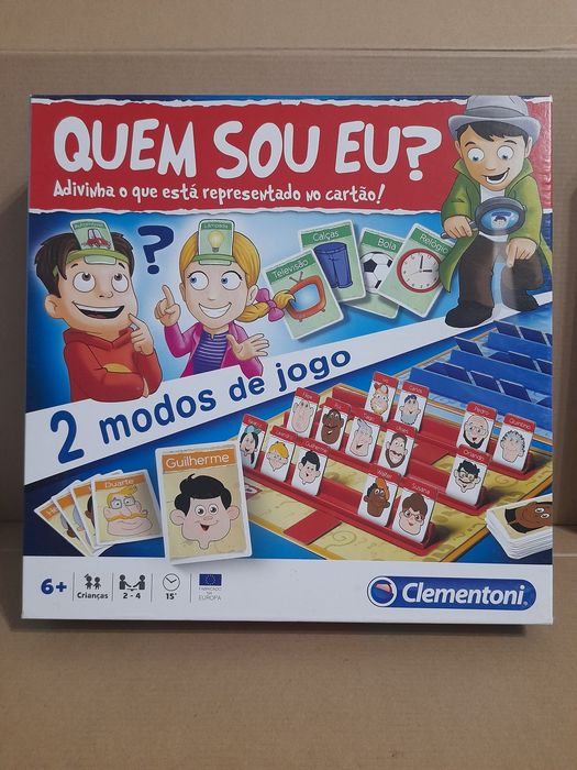 Jogo de tabuleiro "Quem sou eu?"