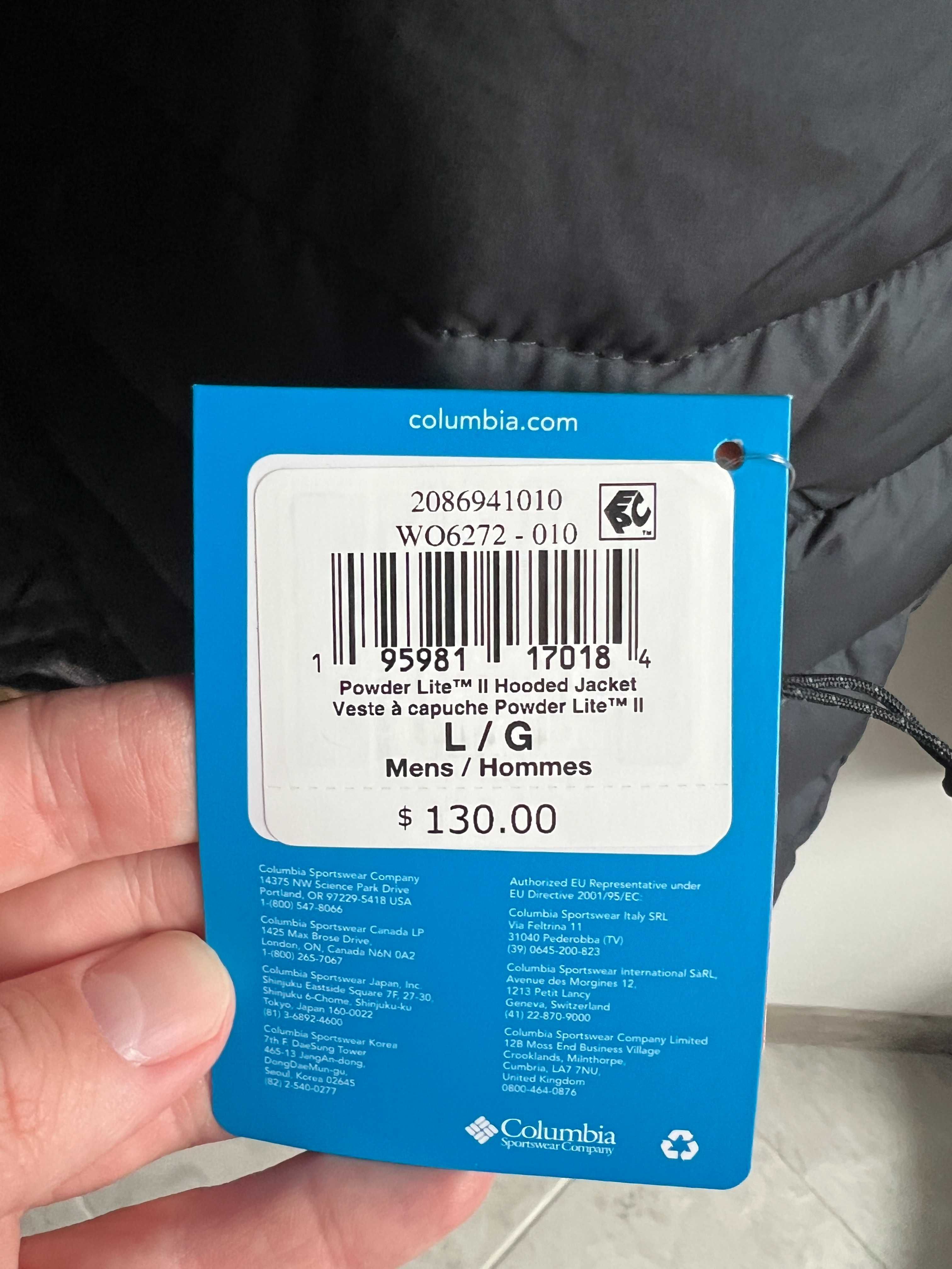 -25% Розпродаж! Куртка Columbia powder lite hooded оригінал M L XL