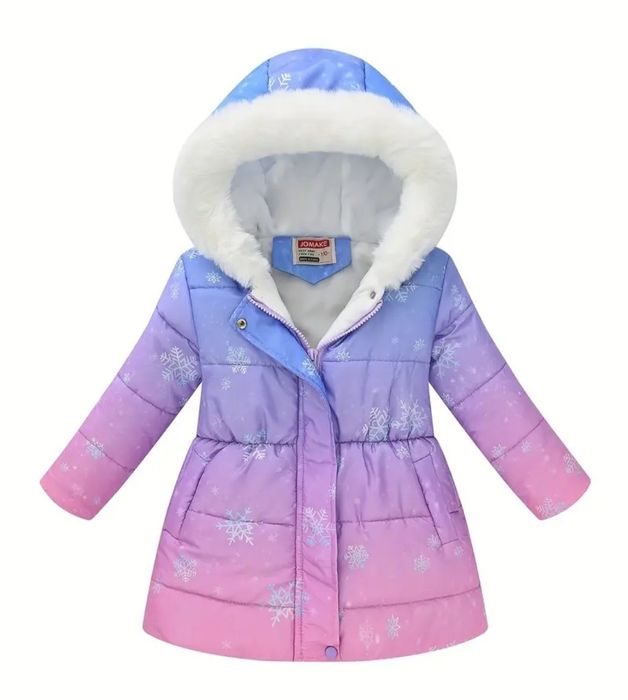Zimowa kurtka dziewczęca 140