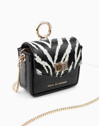 Ideal of Sweden Etui na słuchawki Ava Mini Airpods Bag Zebra Eclipse