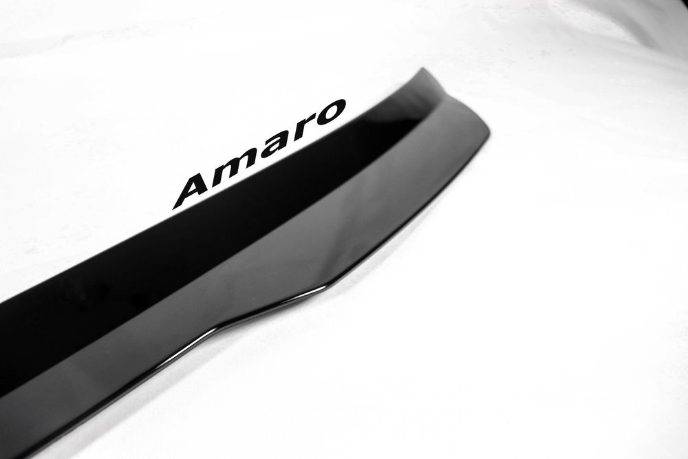 Aileron/Spoiler Traseiro Preto (Volkswagen Polo MK5, 6R, 6C, R-Line)