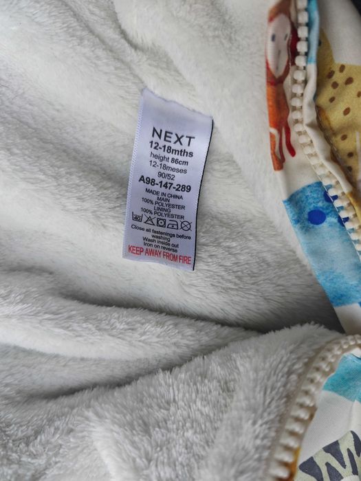 Демісезонний комбінезон NEXT 12-18 міс 80-86 см