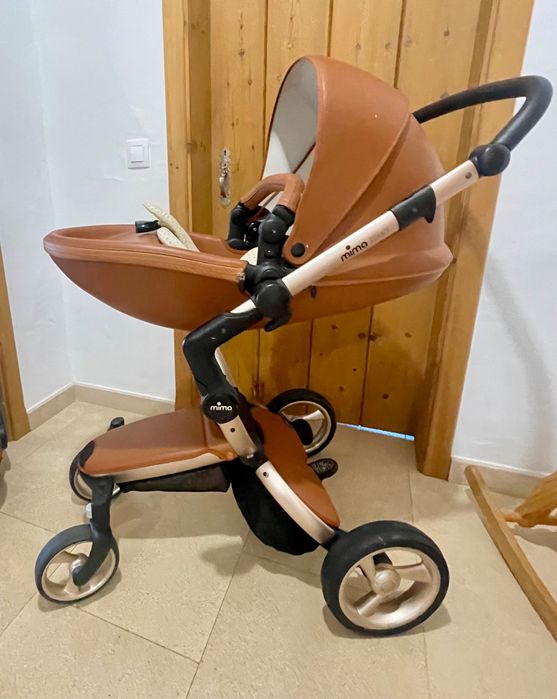 Carrinho Mima Xari + ovo be safe + isofix