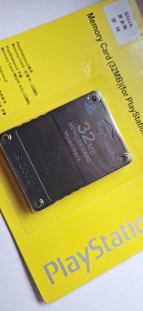 Karta Pamięci Playstation 2 NOWA PS2 Memory Card 32MB