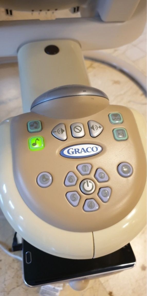 Graco sweetpace 3w1 huśtawka leżaczek / kołyska
