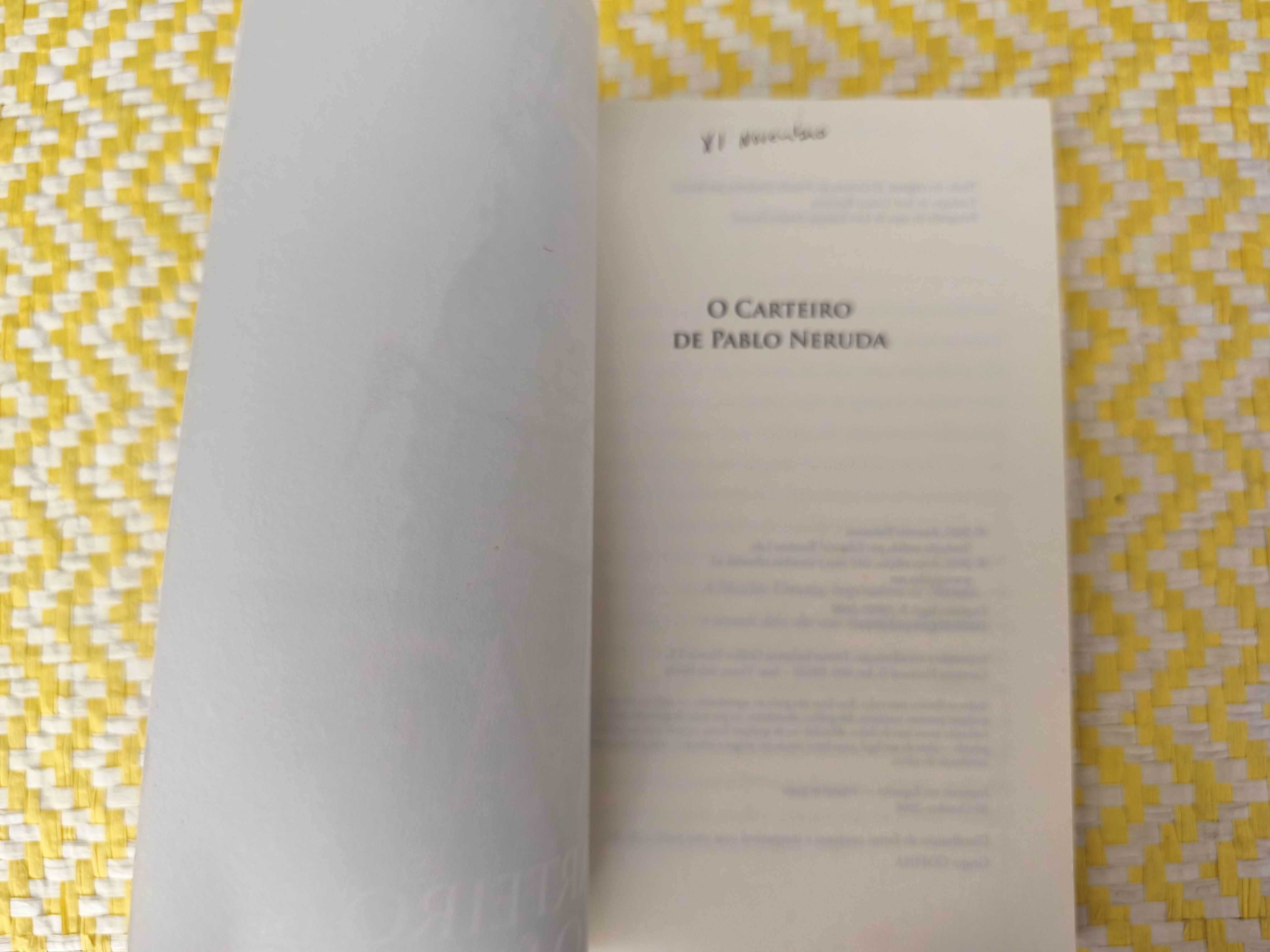 O carteiro de Pablo Neruda – 
Antonio Skarmeta