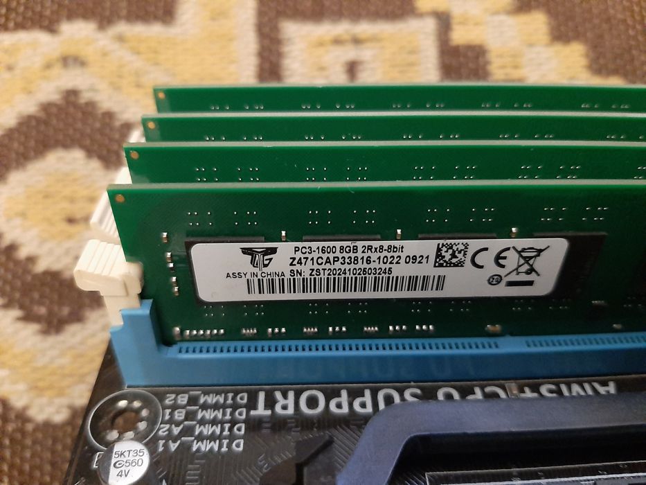 Fx6100, материнская плата, ОЗУ, комплект