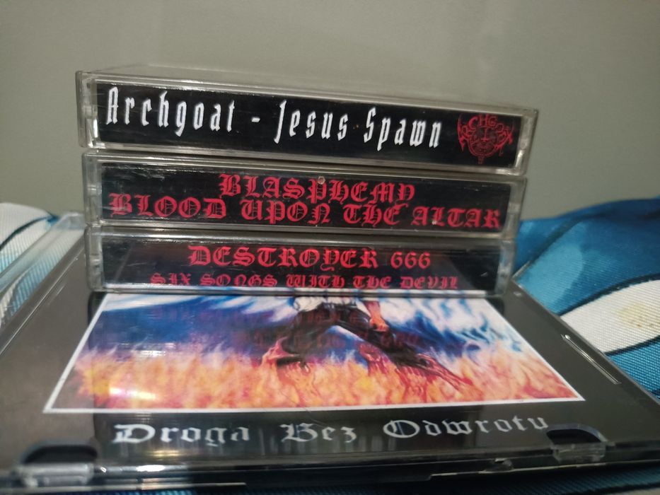 Metal rock kaseta CD