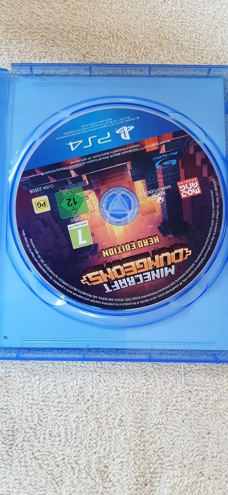 Ps4 gra Minecraft Dungeons.