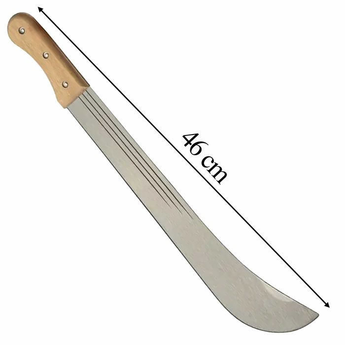 Maczeta Hartowana Ogrodowa 46cm Survivalowa MOCNA Karczownik  Tasak