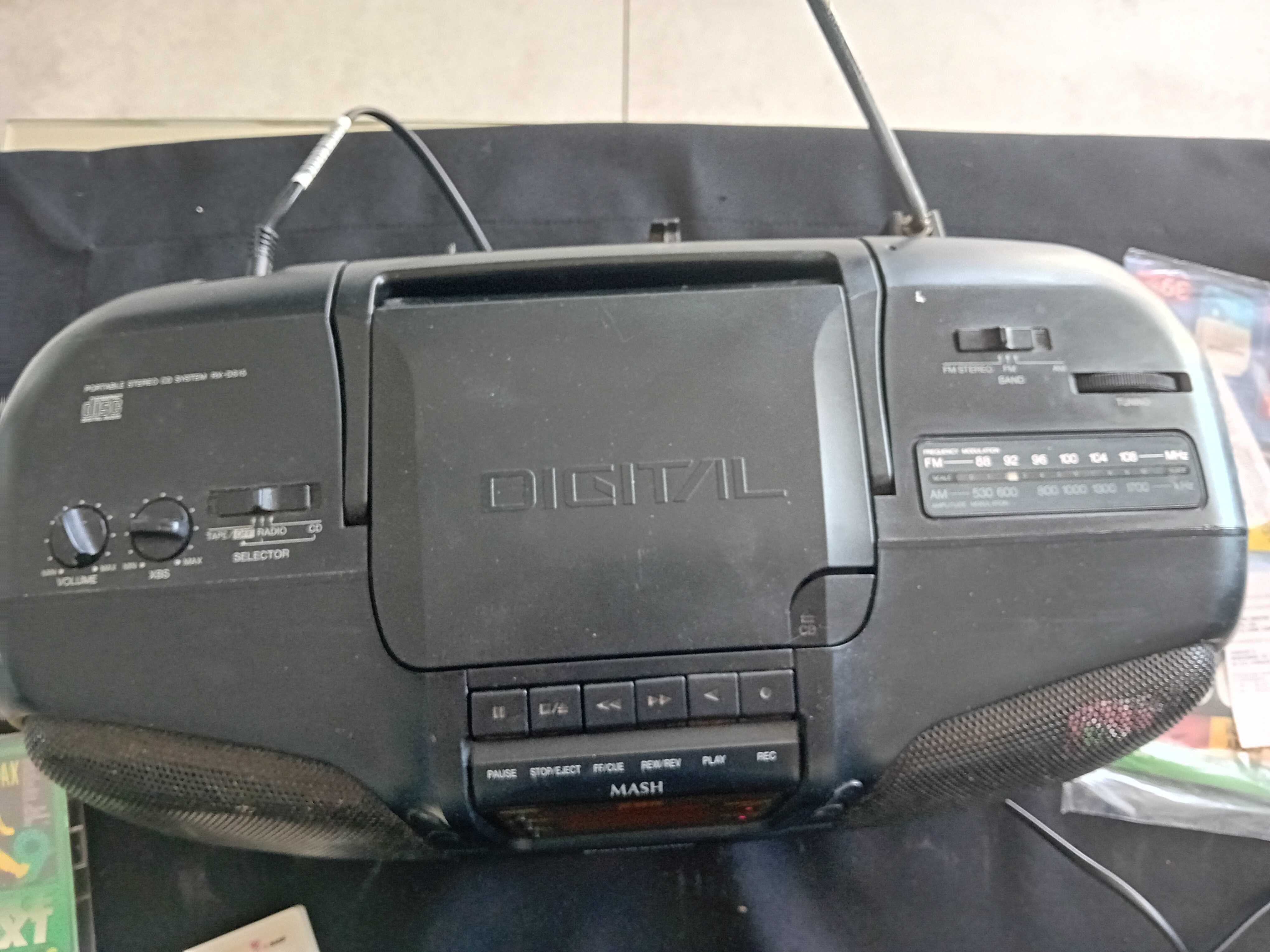 Radiomagnetofon z CD Panasonic Mash RX-DS15