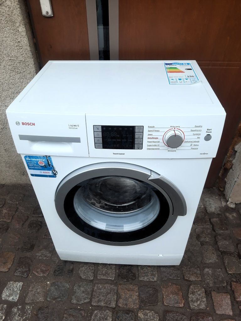 pralka BOSCH 6 kg slim 42 cm A+++ jak NOWA zadbana  transport
