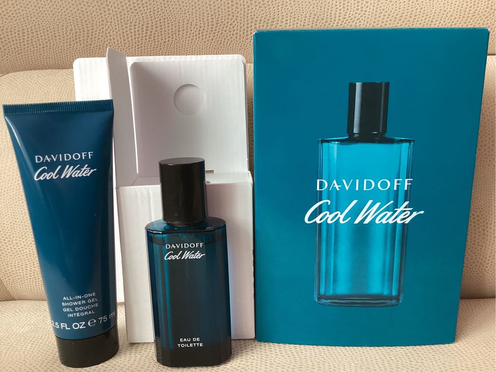 Новый подарочный набор в коробке для мужчин DAVIDOFF Cool Water