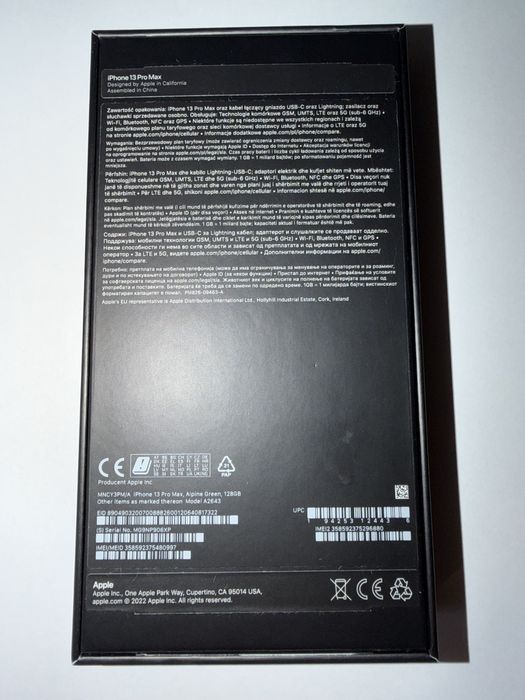 iPhone 13 Pro Max 128GB zielony