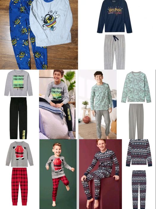 Пижамы, спортивные штаны, джинсы, свитшоты, костюмы, куртки, боксеры