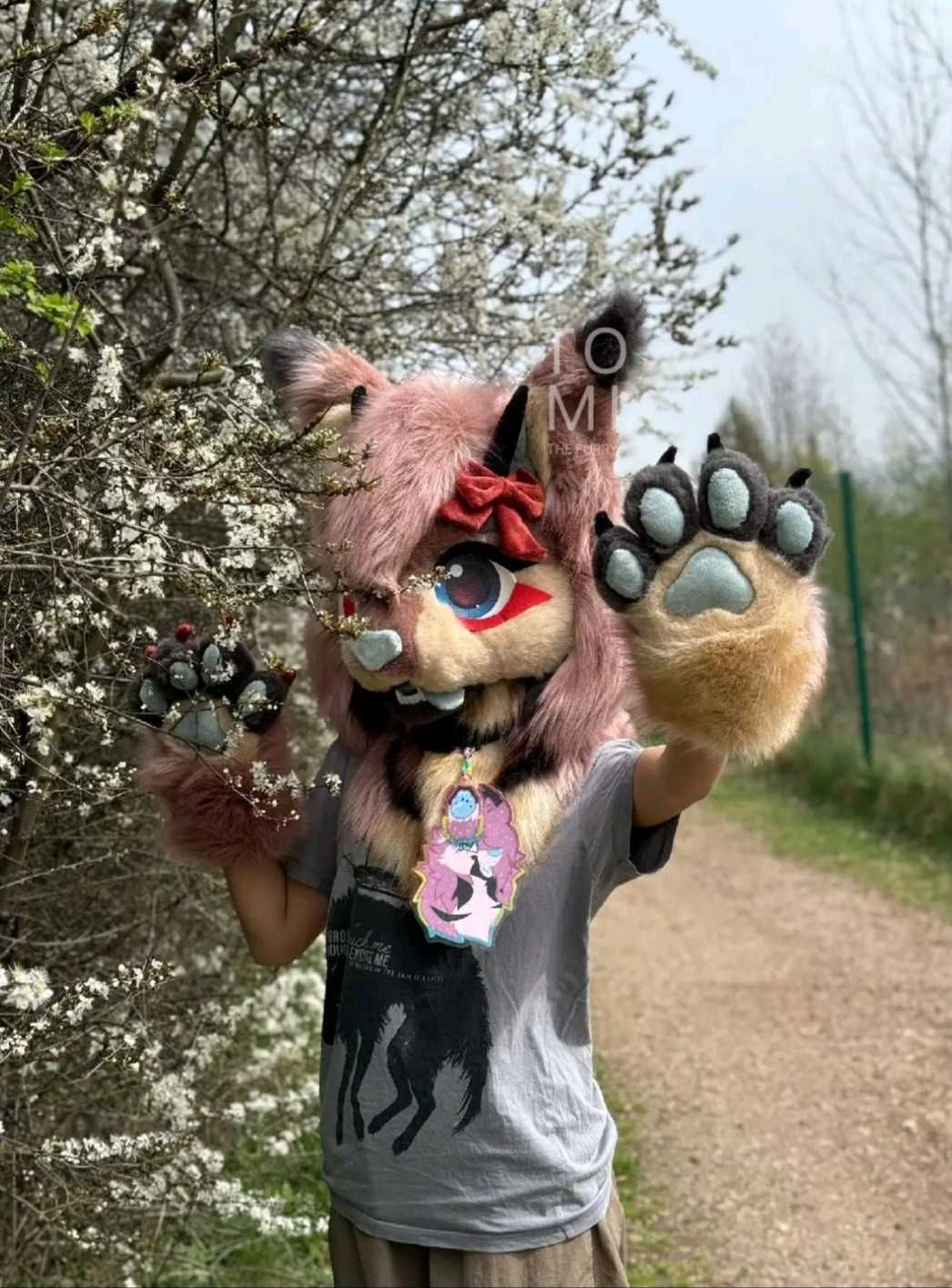 Fursuit ryś furry