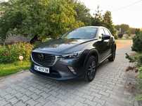 Mazda CX-3 Napęd 4x4 AWD Automat Skóra Alcantara Klima Nawigacja Kamera Head-Up