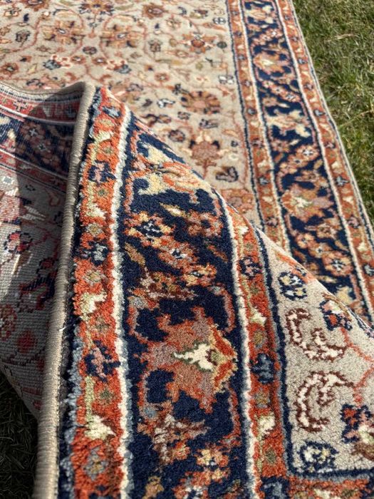 Kaszmirowy r.tkany chodnik dywan perski Indo Bidjar 410x85 gal. 11 tyś