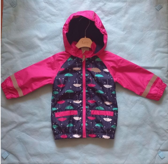 Куртка с светоотражающими элементами  на девочку 2-3 года