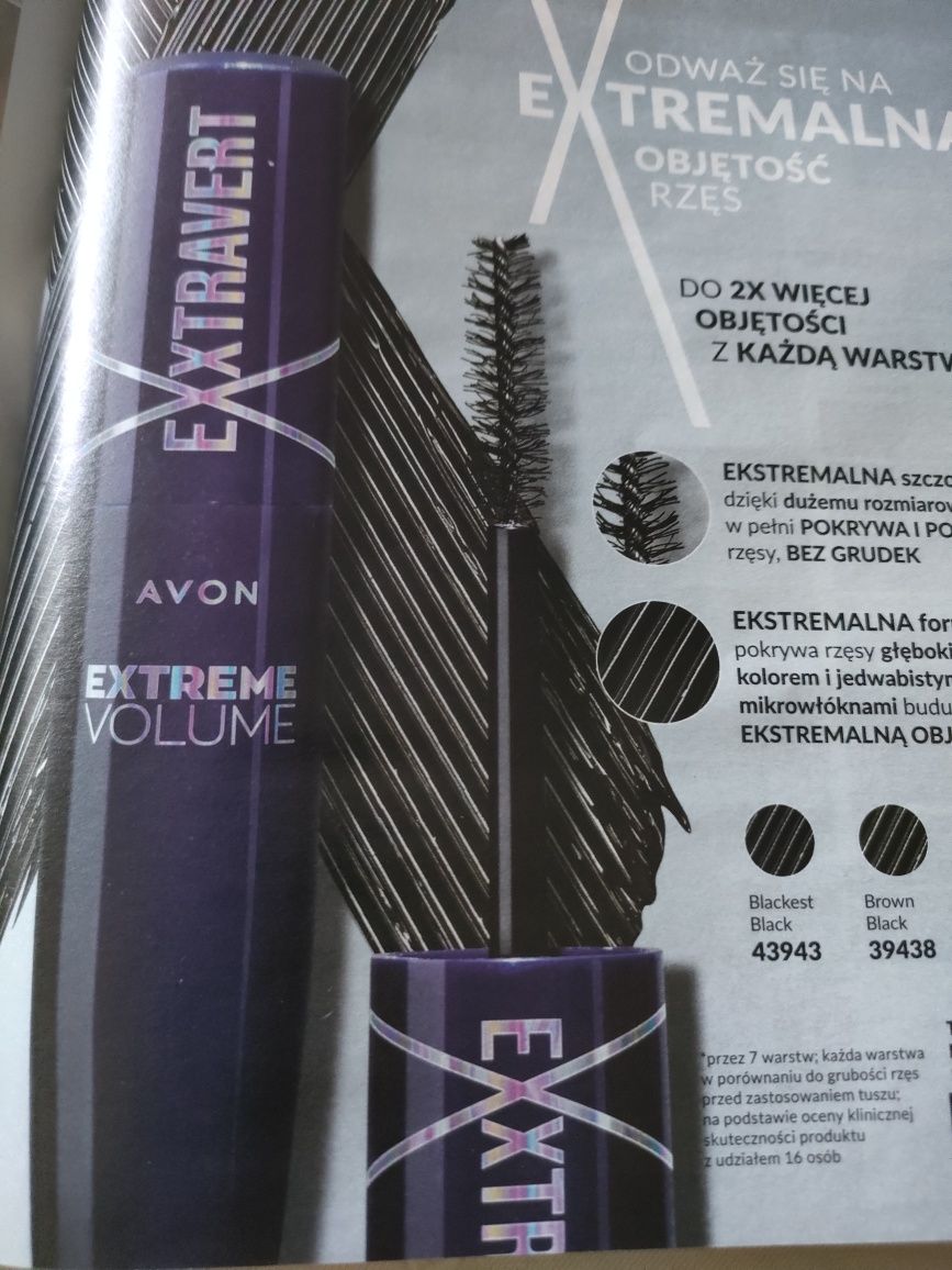 Avon.tusz do rzęs Extravent