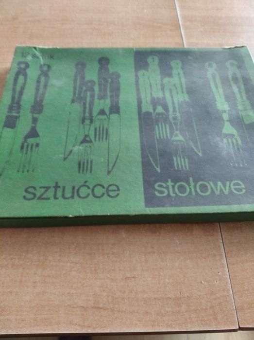 Sztućce z PRL 12 sztuk
