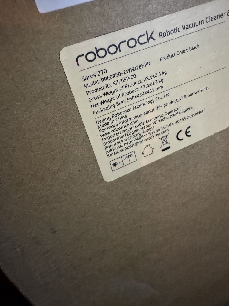 Odkurzacz Robot sprzątajacy Roborock Saros Z70