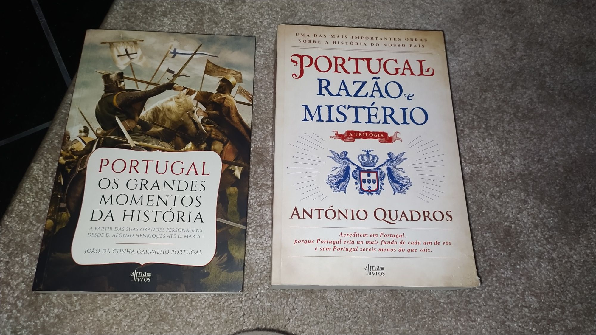 2 livros história portuguesa