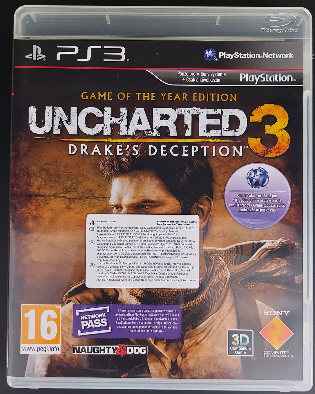 Uncharted 3 PlayStation 3