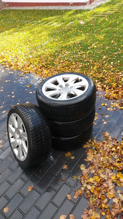 Alufelgi felgi z oponami zimowki audi a4 b8
