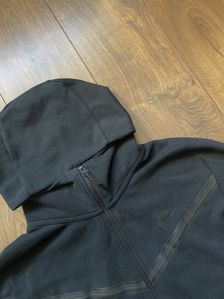 Кофта Nike Tech Fleece NSW «Black» Zip Hoodie Нові Колекціі