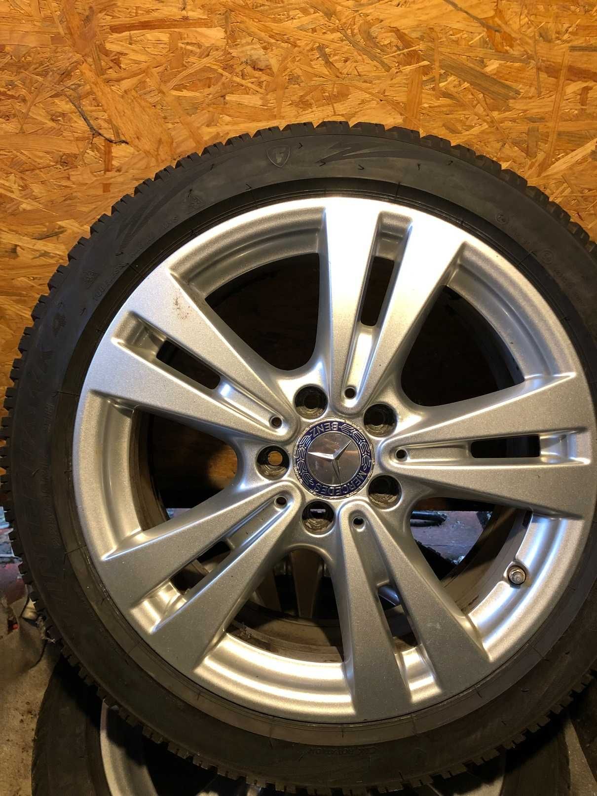Koła zimowe 17" Mercedes a klasa w176 lift, 225/45/17