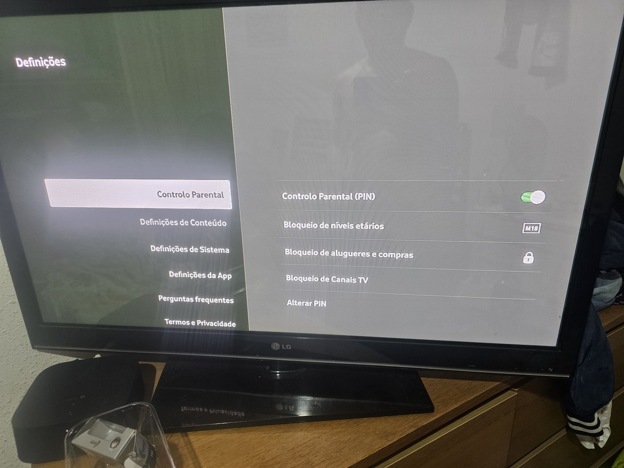 Vodafone tv play coluna