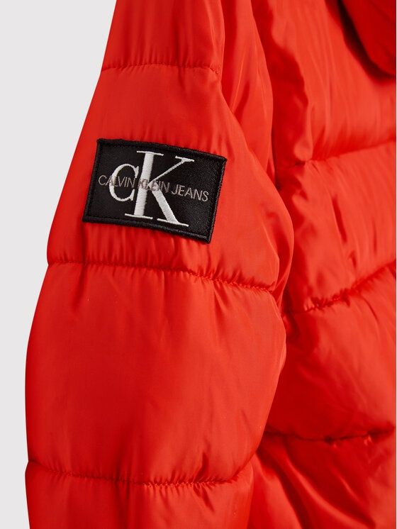 Nowa Męska Kurtka CALVIN KLEIN czerwona XS S 16 170