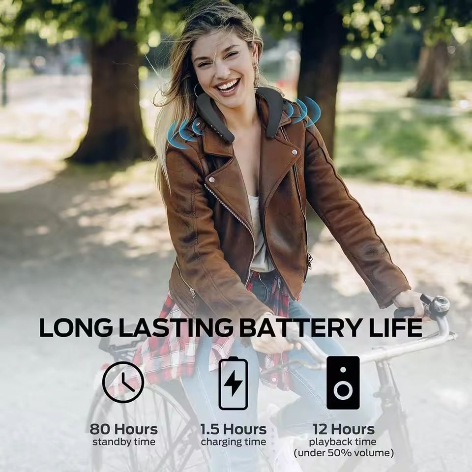 Bluetooth кінотеатр на шиї оригн Monster boomerang neck band 3d sound