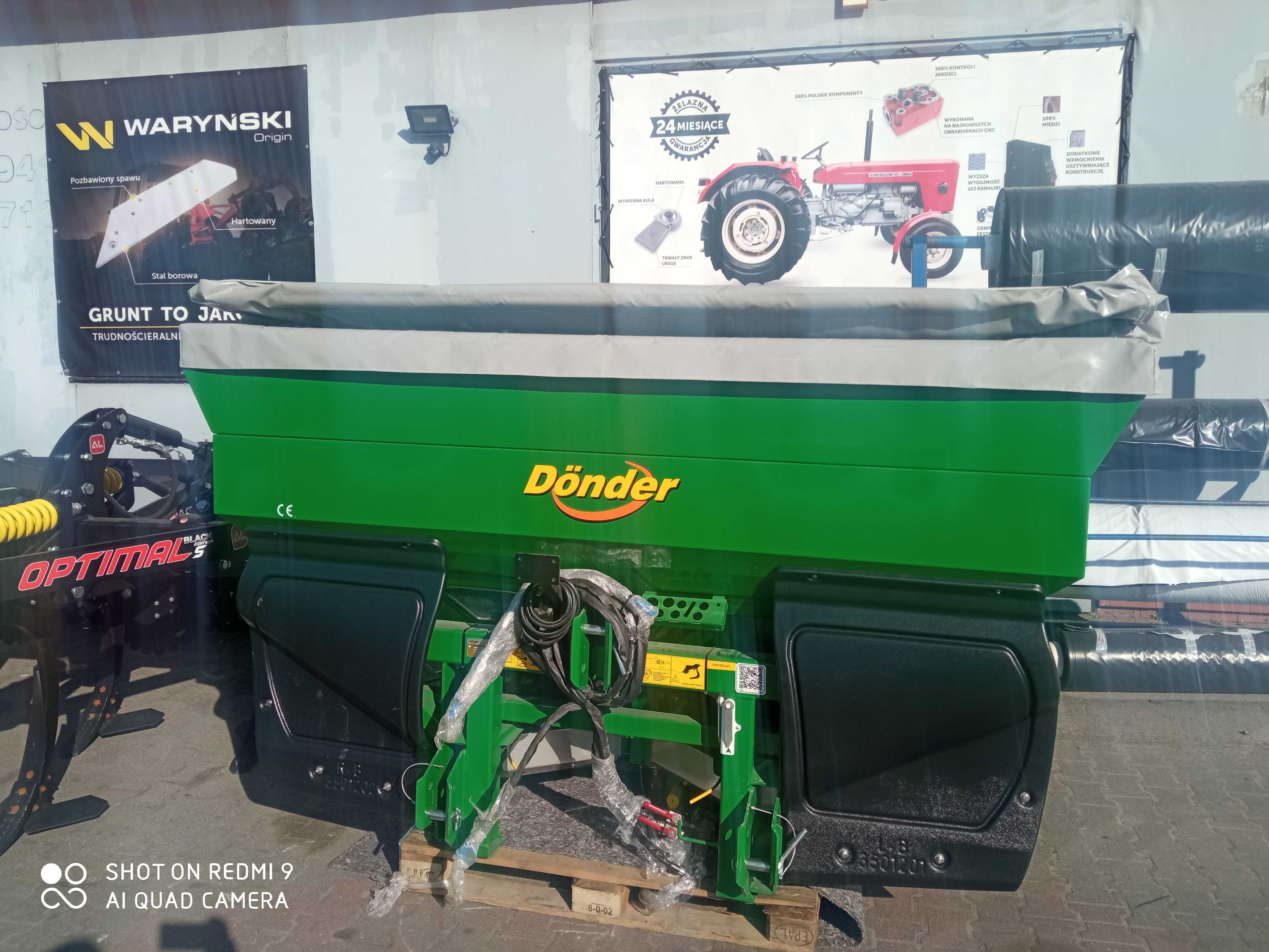 Rozsiewacz Nawozu 2500L Nowy Limiter. Donder