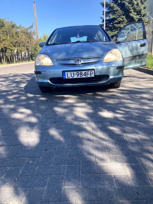 Honda Civic 7 Hatchback Uszkodzona