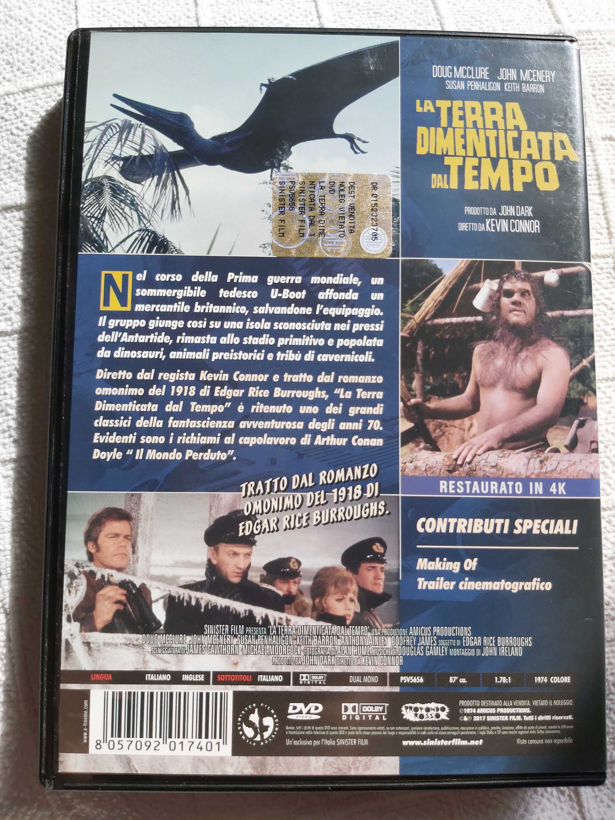 DVD Edgar Rice Burroughs - A Terra que o Tempo Esqueceu