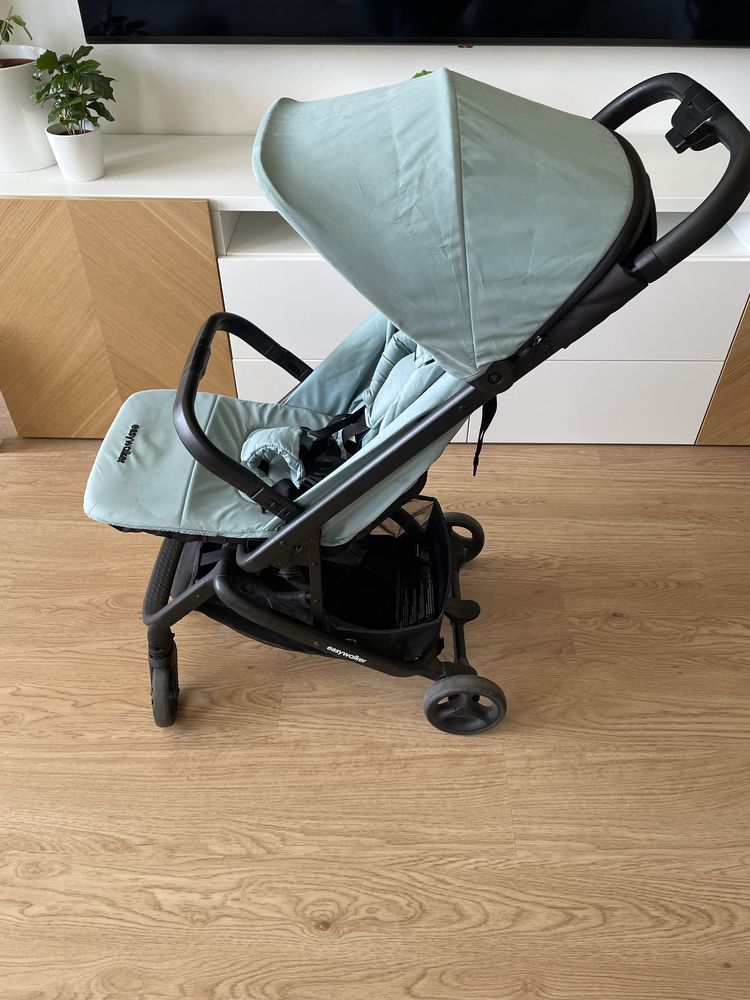 Wózek spacerowy Easywalker Miley Coral Green Lekki, idealny w podróży